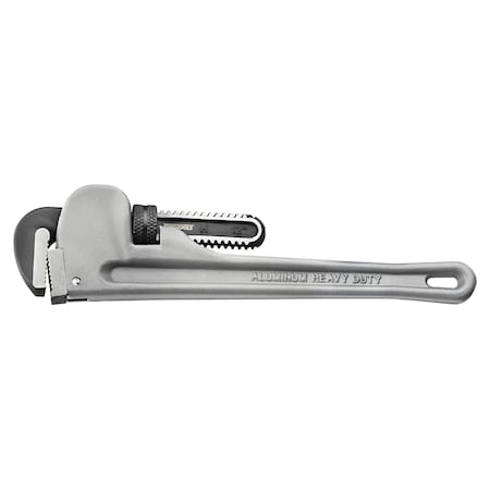 Teng Tools 12" Heavy Duty Lightweight Aluminum Straight Pipe Wren PWC12